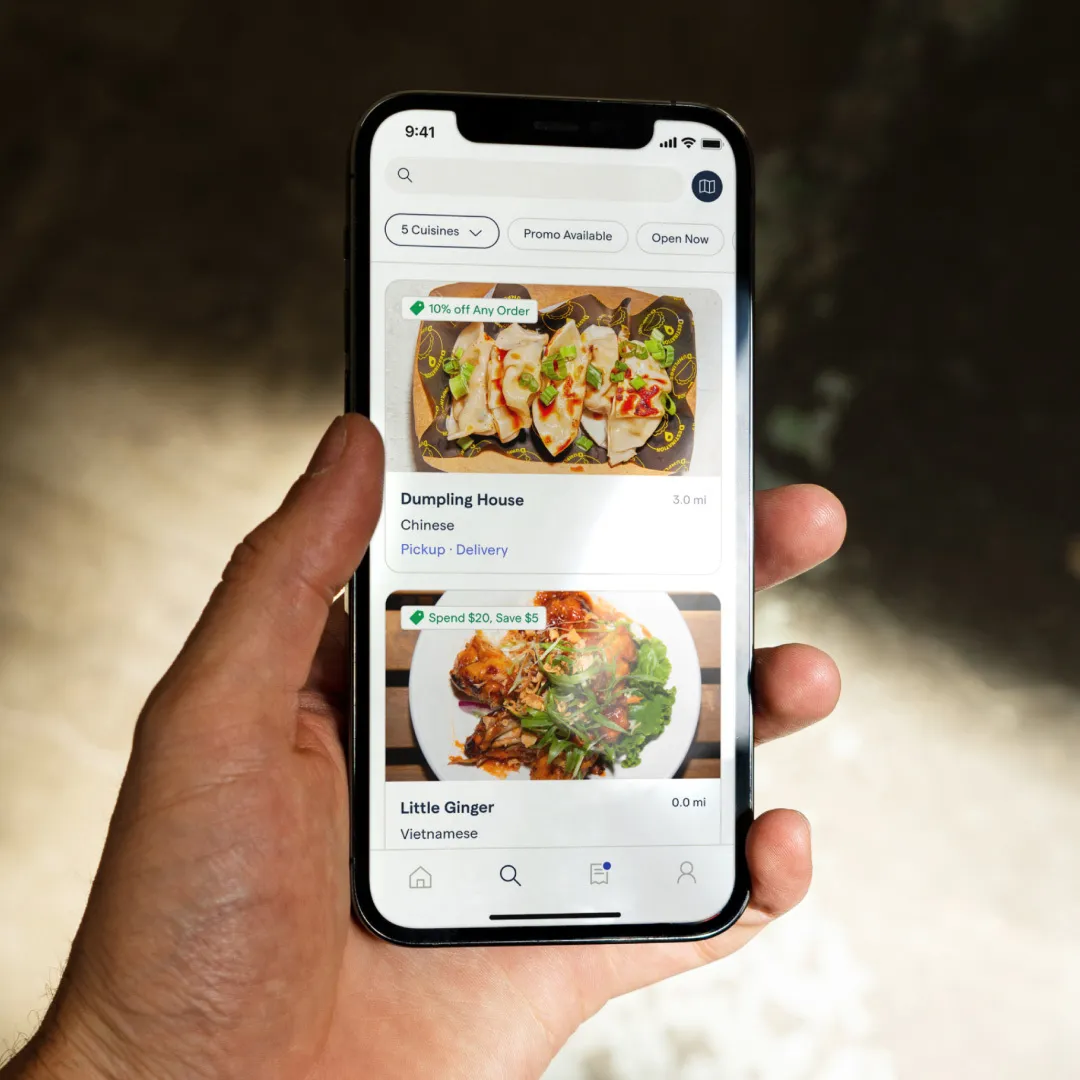 ChowNow restaurant ordering app
