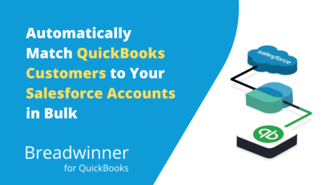 Salesforce QuickBooks Integration: Suggested Account Match